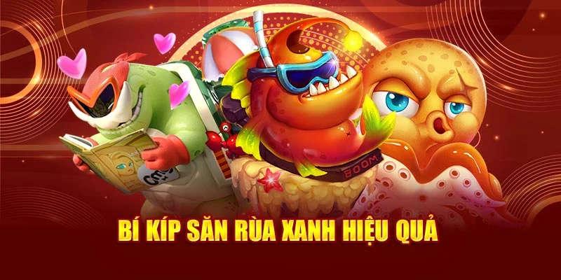 Bí kíp săn rùa xanh hiệu quả