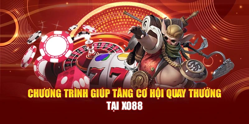 Chương trình giúp tăng cơ hội quay thưởng tại Xo88